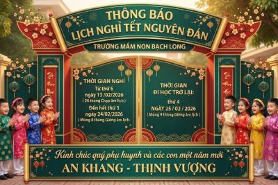 📢THÔNG BÁO LỊCH NGHỈ TẾT NGUYÊN ĐÁN 🎉🌺